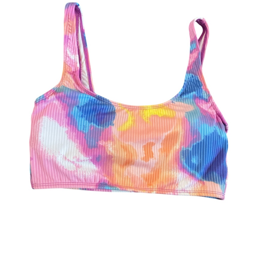 Salt + Cove Tie-Dye swim Top